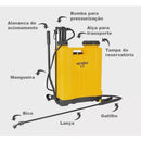 Pulverizador 20 Litros Maquina Bomba Costal Manual Vonder