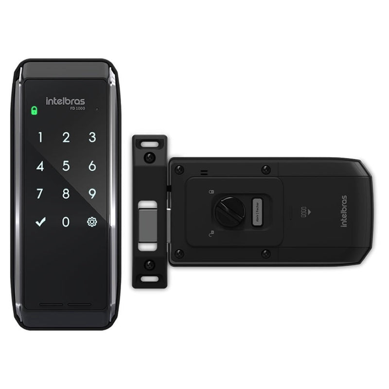 Fechadura Digital Sem Fio Sobrepor Senha fd 1000 Intelbras