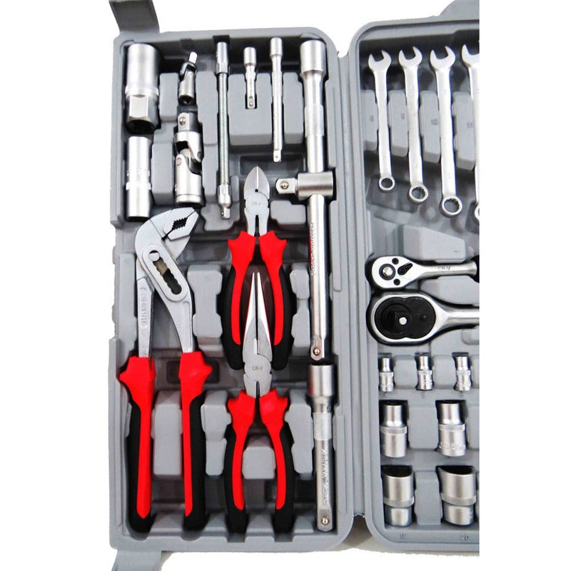 Jogo Kit Maleta De Ferramentas 110 Peças Completa