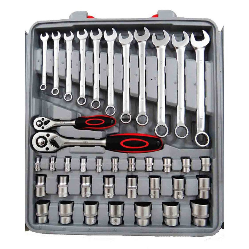 Jogo Kit Maleta De Ferramentas 110 Peças Completa