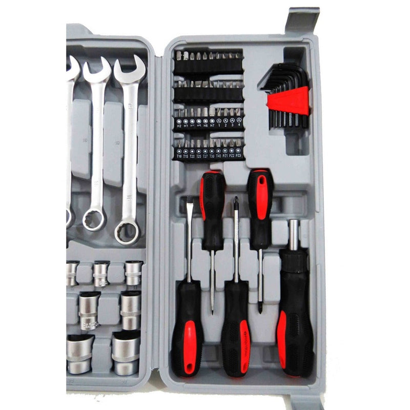 Jogo Kit Maleta De Ferramentas 110 Peças Completa