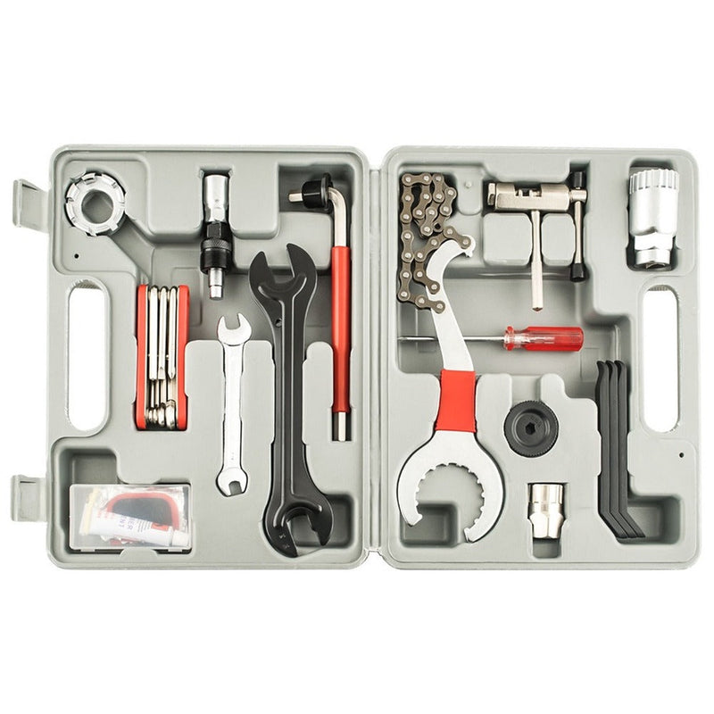 Kit Maleta Caixa Ferramenta Bicicleta Absolute 17 Peças