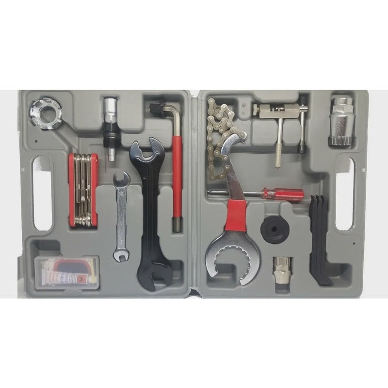 Kit Maleta Caixa Ferramenta Bicicleta Absolute 17 Peças