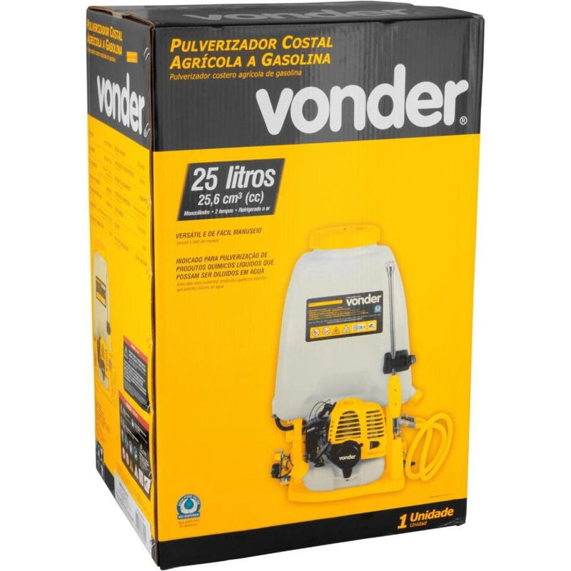 Pulverizador Costal Agrícola à Gasolina 25 Litros Vonder