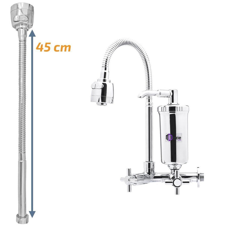 Torneira Com Filtro Cozinha Parede Gourmet Abs Tik De Casa