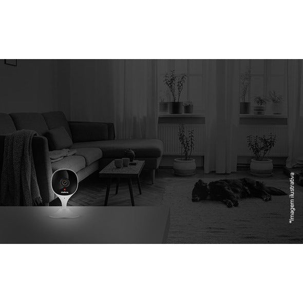 Camera De Segurança Wi-fi Interna Full Hd Imx C Black Intelbras