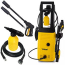 Lavadora de Alta Pressão 1400W c/ Shampoozeira, Rodas e Alça Longa hlx tekna + Mangueira