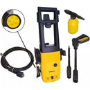 Lavadora de Alta Pressão 1400W c/ Shampoozeira, Rodas e Alça Longa hlx tekna + Mangueira