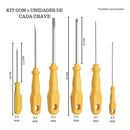 Kit Jogo Chave De Fenda e Phillips Tramontina 12 Peças