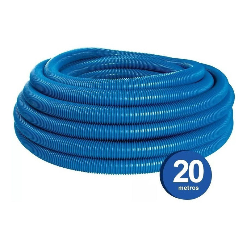 Mangueira Para Piscinas Aspiração Sucção 20 M