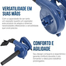 Soprador Aspirador Elétrico Folhas E Resíduos 600w