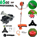 Roçadeira Multifuncional 65cc 7 Em 1 + Enxada Rotativa e Facão