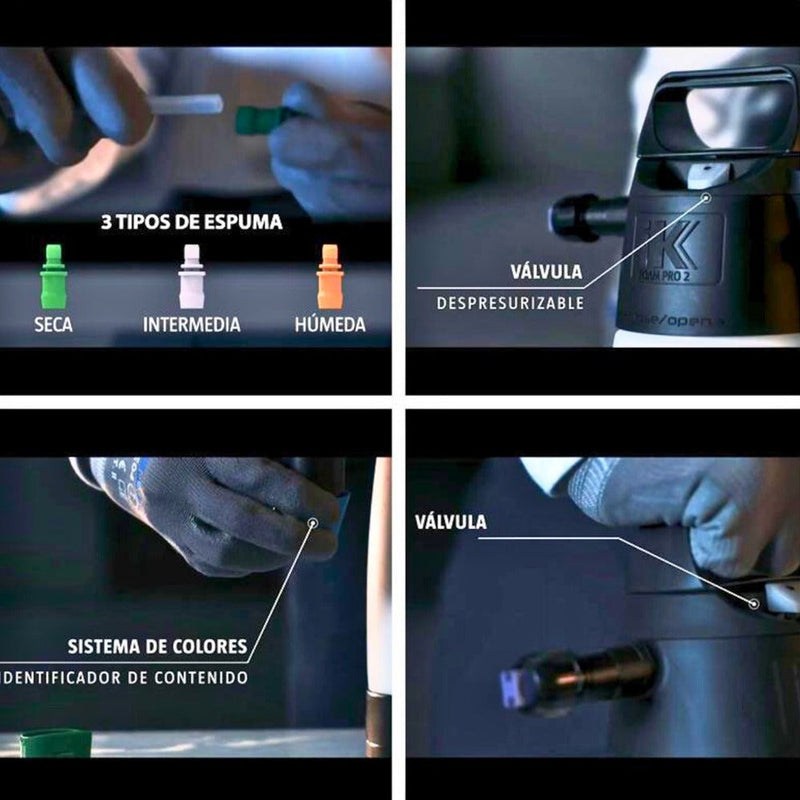 Pulverizador De Espuma Snow Foam Manual Lavagem Pneu PRO2