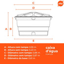 Caixa D'ÁGUA FORTLEV-150L