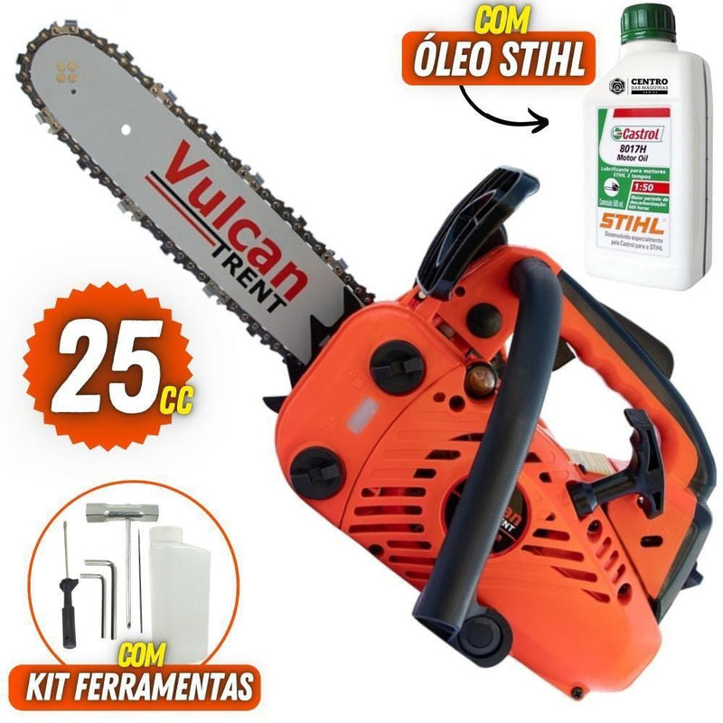 Moto Serra Gasolina Vulcan Vsl250 Sabre 12'' + óleo 2t Sthil