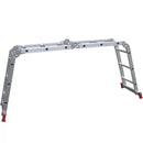 Escada Articulada Botafogo 13 em 1 3x4 com 12 Degraus de Alumínio - btf - ESC0292