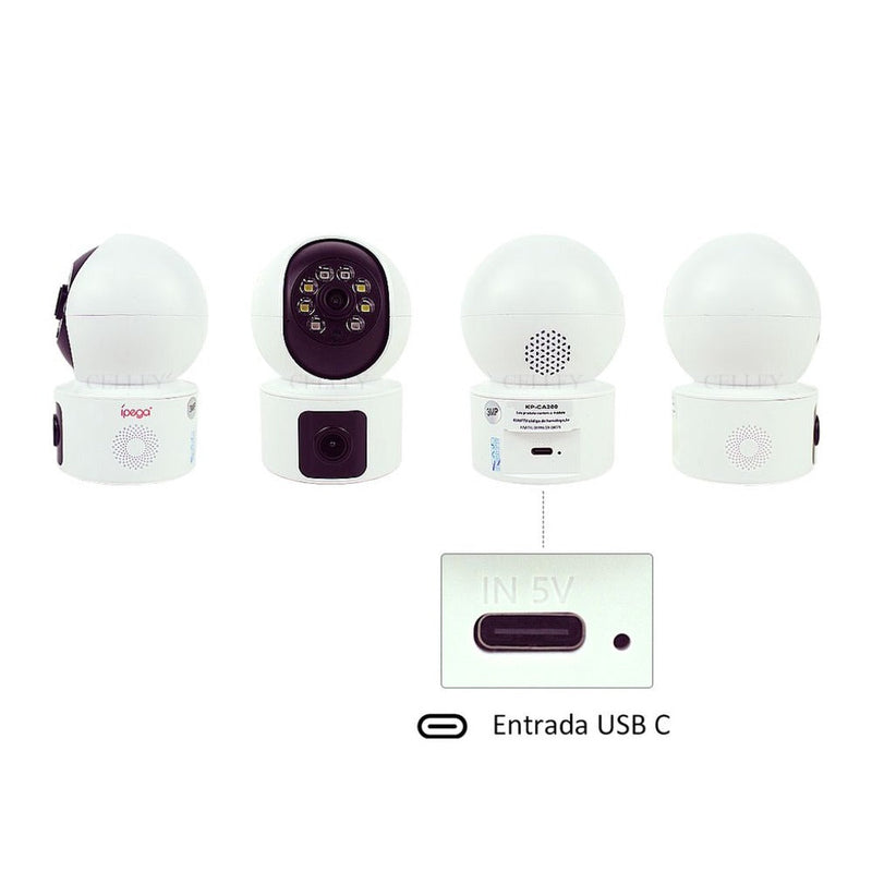 Câmera Inteligente de Segurança Wifi Detector Movimento 3MP