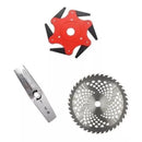 Roçadeira Multifuncional 63Cc 7 Em 1 + Enxada Rotativa