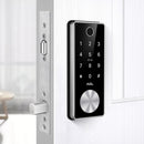 Fechadura digital T12 bluetooth biometria cartão chave senha