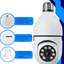 Kit 6 cameras de segurança smart wifi 360º full hd para escritorio casa baba cachorro imagem no celular lampada infravermelho giratorio sensor de movimentos