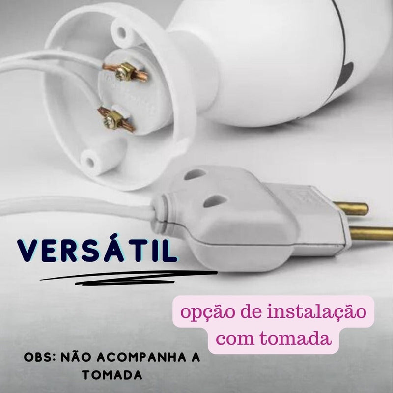 Kit 6 cameras de segurança smart wifi 360º full hd para escritorio casa baba cachorro imagem no celular lampada infravermelho giratorio sensor de movimentos