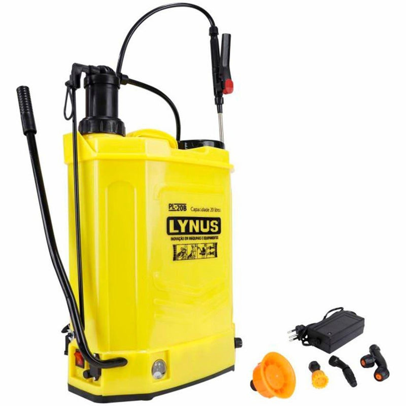 Pulverizador Costal 20 Litros 2 em 1 a Bateria e Manual PL-20B lynus