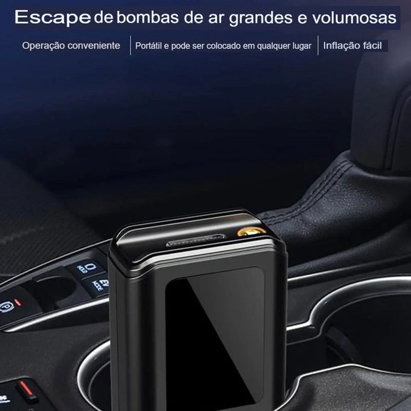 Compressor De Ar Pneu De Carro Bike Moto Portátil CZK-5626