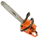 Moto Serra Motosserra á Gasolina Terra MT520 MT-520 2T 52cc 2,5HP Com 02 Sabres Ponta Rolante + óleo stihl 2T Motor Serra Leve e de Alto Desempenho Ideal Para Carpintaria Profissional