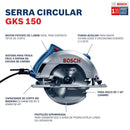 Serra Circular para Madeira 7.1/4 2000W gks 20-65 - Bosch