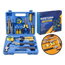 Maleta De Ferramentas 13pcs Alicate Martelo Trena Western