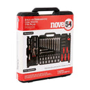 Maleta De Ferramentas Completa Nove54 Jogo De Chaves Manual Mecânico Com 110 Peças E Caixa Organizadora