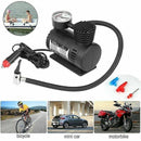 Compressor de ar 3 bicos calibrador mini eletrico 12V portatil carro barco pneu moto bike manometro veicular