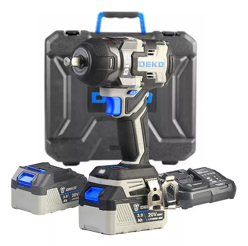 Chave De Impacto Brushless High Torque 1/2 Pol 800nm 81,5kg Cor Cinza Frequência 60hz 20v