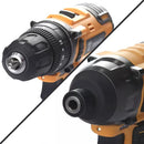 Parafusadeira/furadeira DEKO 3/8 + Parafusadeira Impacto 1/4 DEKO-DKID12XLC1