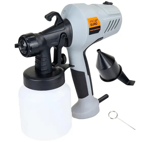 Pistola De Pintura Pulverizadora Profissional 400W 800ml 110V 220V Pró Euro