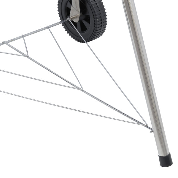 Churrasqueira a Bafo Carvão com Rodas 96x64cm Phoenix Alfa Naterial