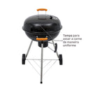 Churrasqueira a Bafo Carvão com Rodas 96x64cm Phoenix Alfa Naterial