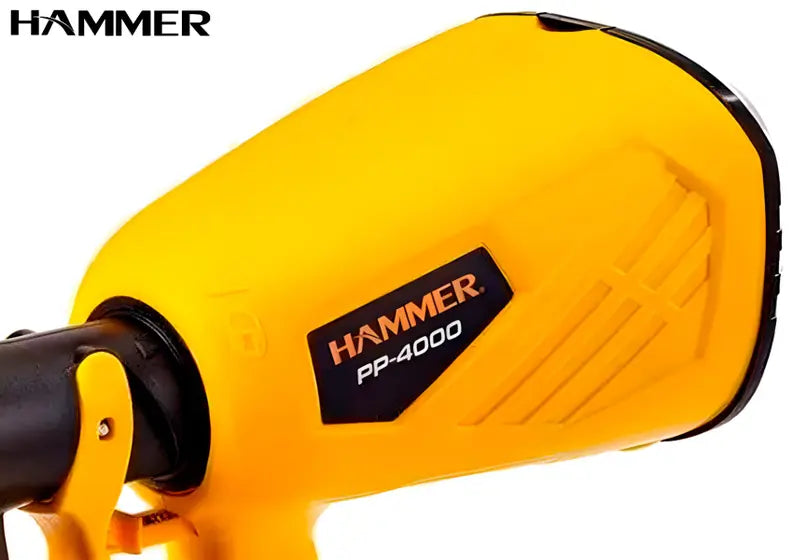 Pistola Pintura Pulverizadora Tinta Com Bico Tripla Ação 110V - Hammer