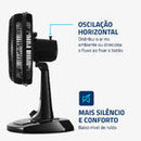 Ventilador De Mesa Mondial 6 Pás Turbo Vt-40