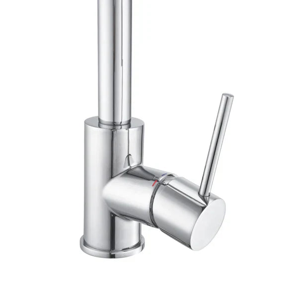 Torneira Monocomando Gourmet de Pia para Cozinha com Bica Alta Flexível Cromado Tomas Delinia